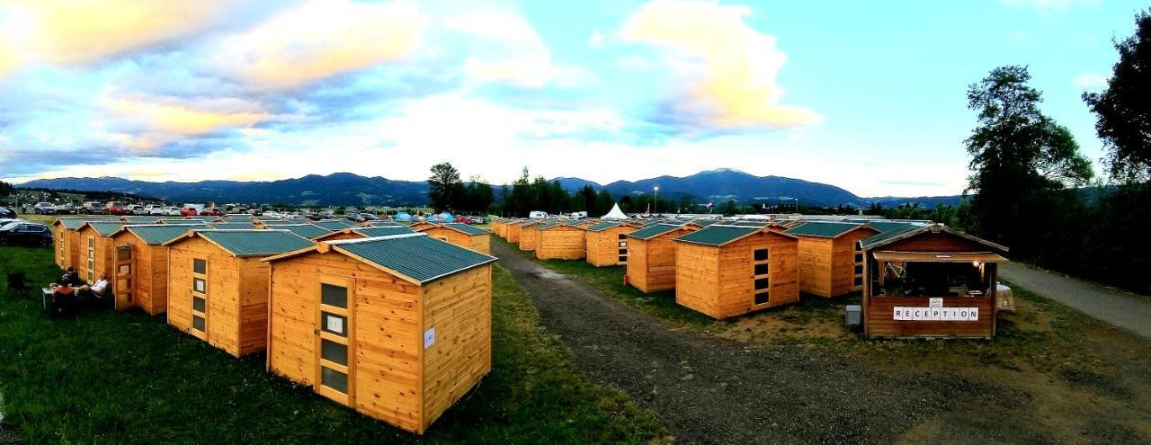 Event Lodge Camping Spielberg Spielberg Bei Knittelfeld Eksteriør billede