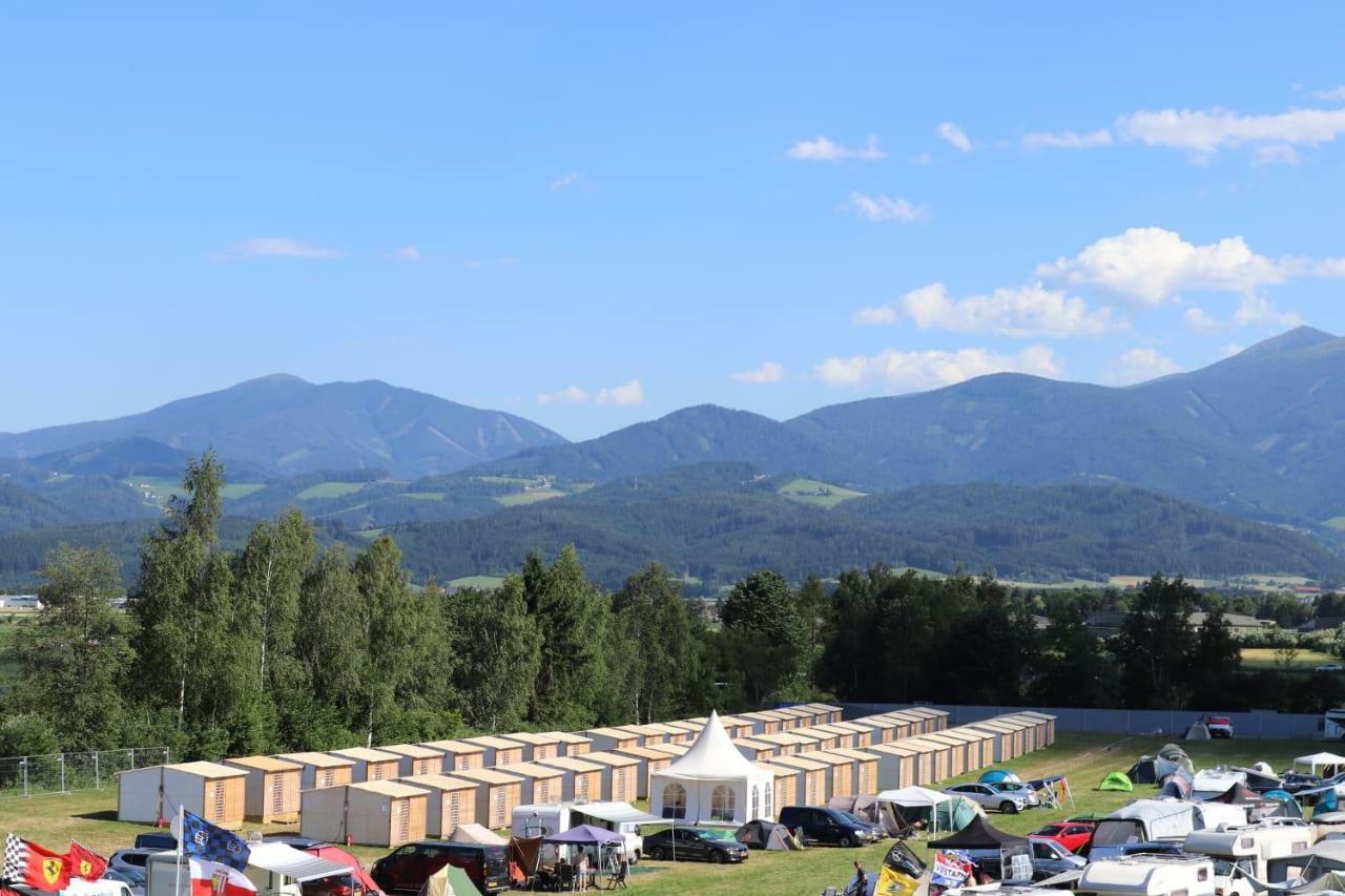 Event Lodge Camping Spielberg Spielberg Bei Knittelfeld Eksteriør billede